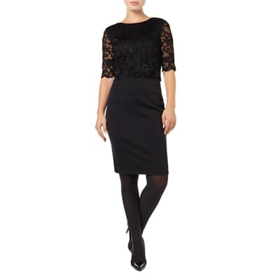 Phase Eight Black Chelle Lace Dress
